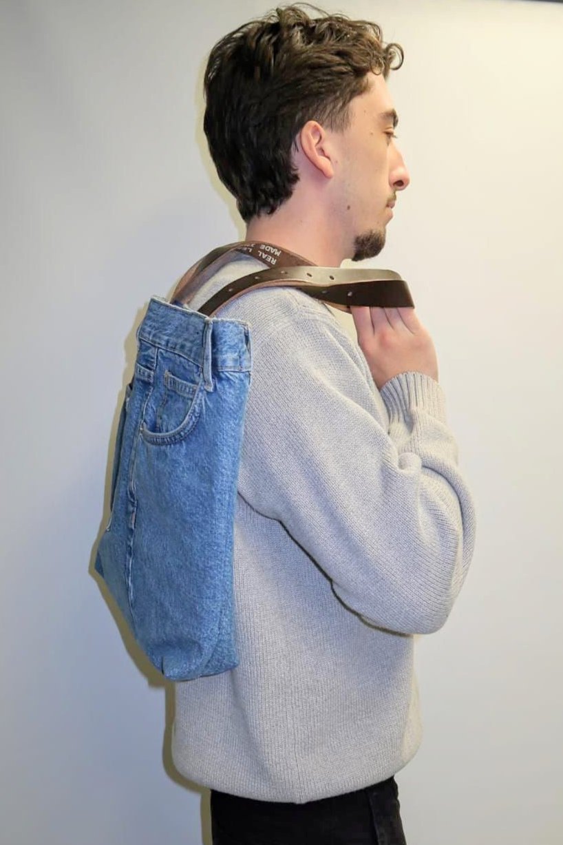 Upcycled Denim Tote Bag – Handgemaakt van Oude Spijkerbroek